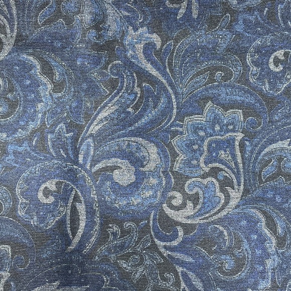 Jules & Leopold Black Gray Blue Floral Paisley Skirt Size Large - Picture 5 of 9